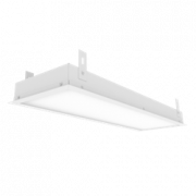 Светодиодный светильник "ВАРТОН" грильято подвесной 588*180*50мм 18 ВТ 4000К с планками для подвеса С РАМКОЙ с функцией аварийного освещения