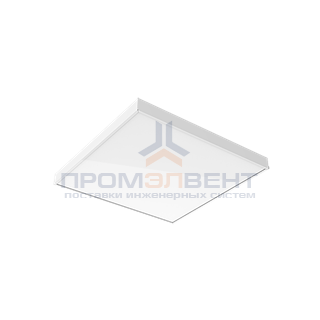 Светодиодный светильник "ВАРТОН" офисный встраиваемый/накладной 595*595*50мм 54 ВТ 3000К