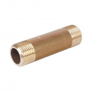 Удлинитель резьбовой STOUT - 3/4" длина 250 мм (НР/НР, латунь без покрытия)