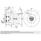 Вентилятор Ebmpapst R4E355-AL02-05 центробежный 