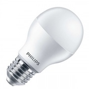 Светодиодная лампа Philips LED Bulb A60 5W (55W) 220V E27 3000K 500lm L104x58mm (матов./тёплый)
