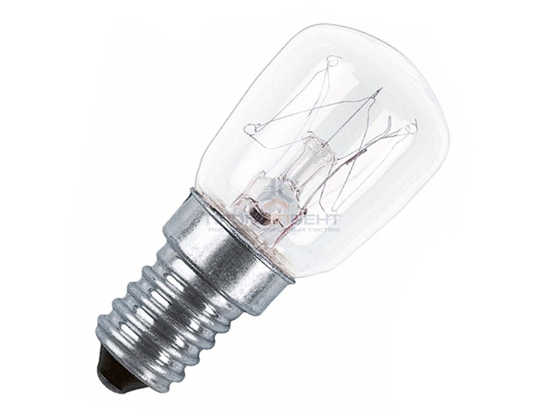 Лампа для холодильников и швейных машин Osram SPCT26/57 CL 25W FREEZER E14 прозрачная