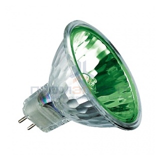 Лампа галогенная BLV Popstar Green 50W 12° 12V GU5,3 зеленый