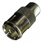 Переход IEC-розетка — F-розетка (гнездо TV под F-разъем)