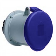 Розетка встраиваемая прямая ABB 263 RU6 IP44 63A 2P+E