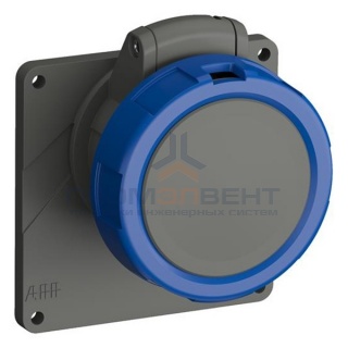 Розетка с прямым фланцем Easy&Safe ABB 216ERU6W 16A 2P+E IP67 6ч