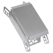 Поворот 45° вертикальный внешний с крышкой для лотков 80х500 ИЭК