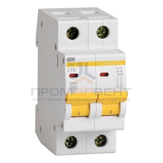 Автоматический выключатель ВА47-29 2Р  5А 4,5кА характеристика С ИЭК (автомат)