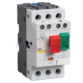 Пускатель ПРК32-0,63 In0,63A Ir0,4-0,63A Ue 660В ИЭК