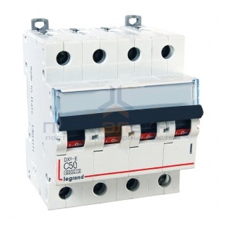 Автоматический выключатель Legrand DX3-E C50 4П 6000/6kA (автомат)