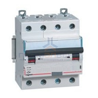 Дифавтомат Legrand DX3 АВДТ 4П C20А 300MA тип A 4 модуля