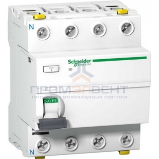 УЗО Acti 9 iID K 4П 63A 300mA AC Schneider Electric