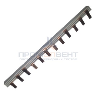 Шина соединительная типа PIN (12 штырей) 3Р 63А 22 см ИЭК